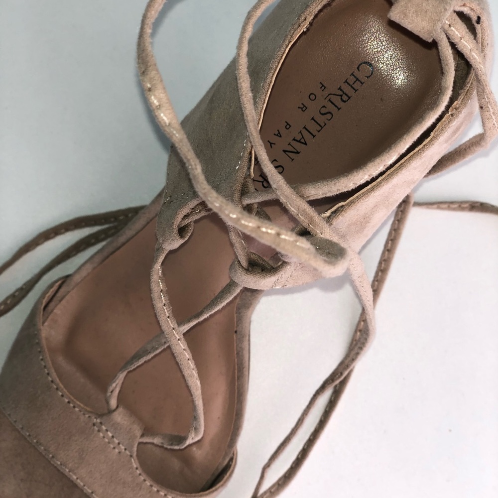 Wrap ankle heel